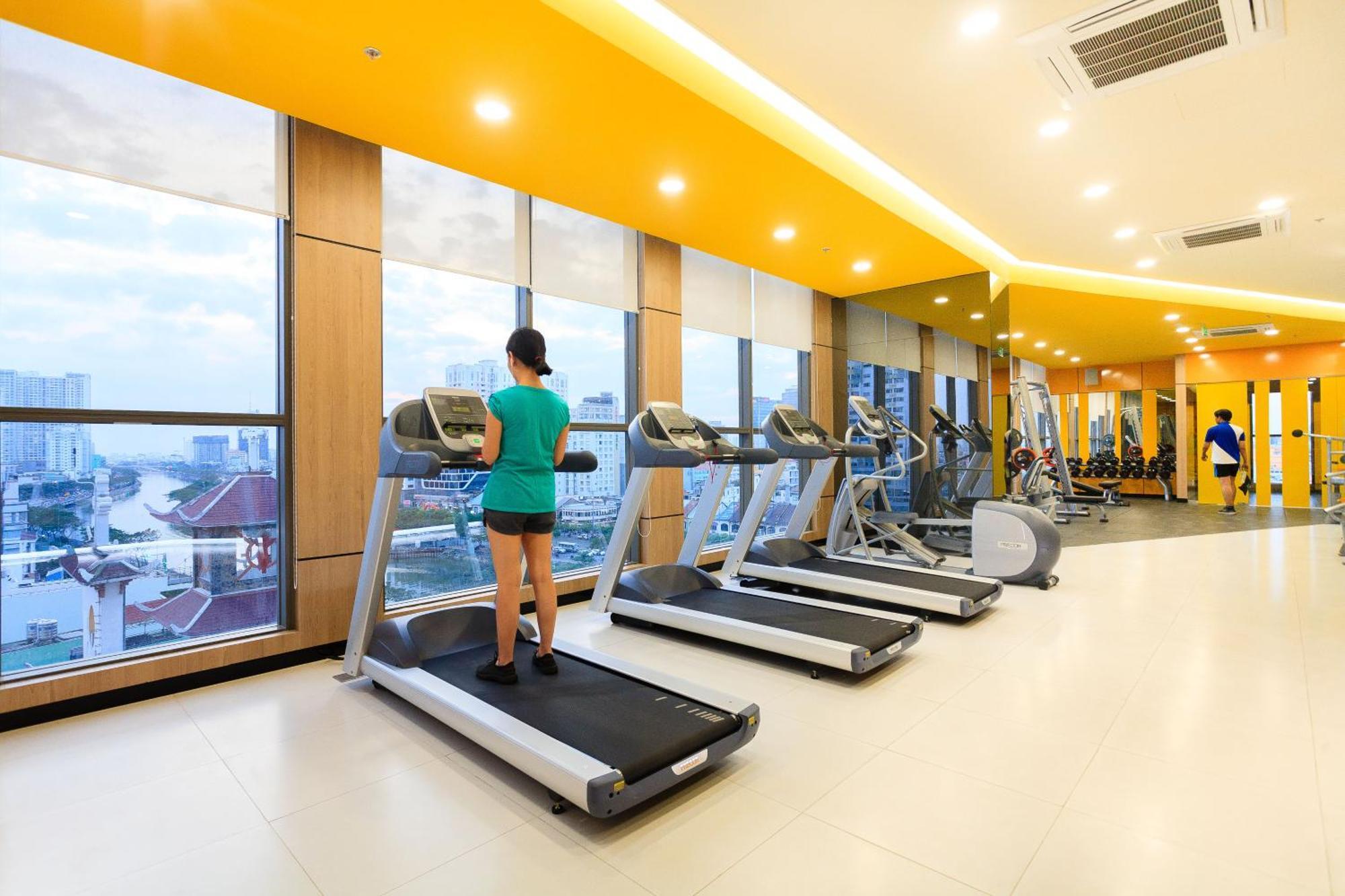 Double E Saigon Apartment In Rivergate Building Ho Chi Minh-staden Exteriör bild