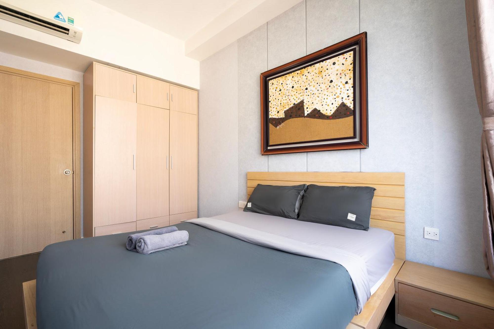 Double E Saigon Apartment In Rivergate Building Ho Chi Minh-staden Exteriör bild