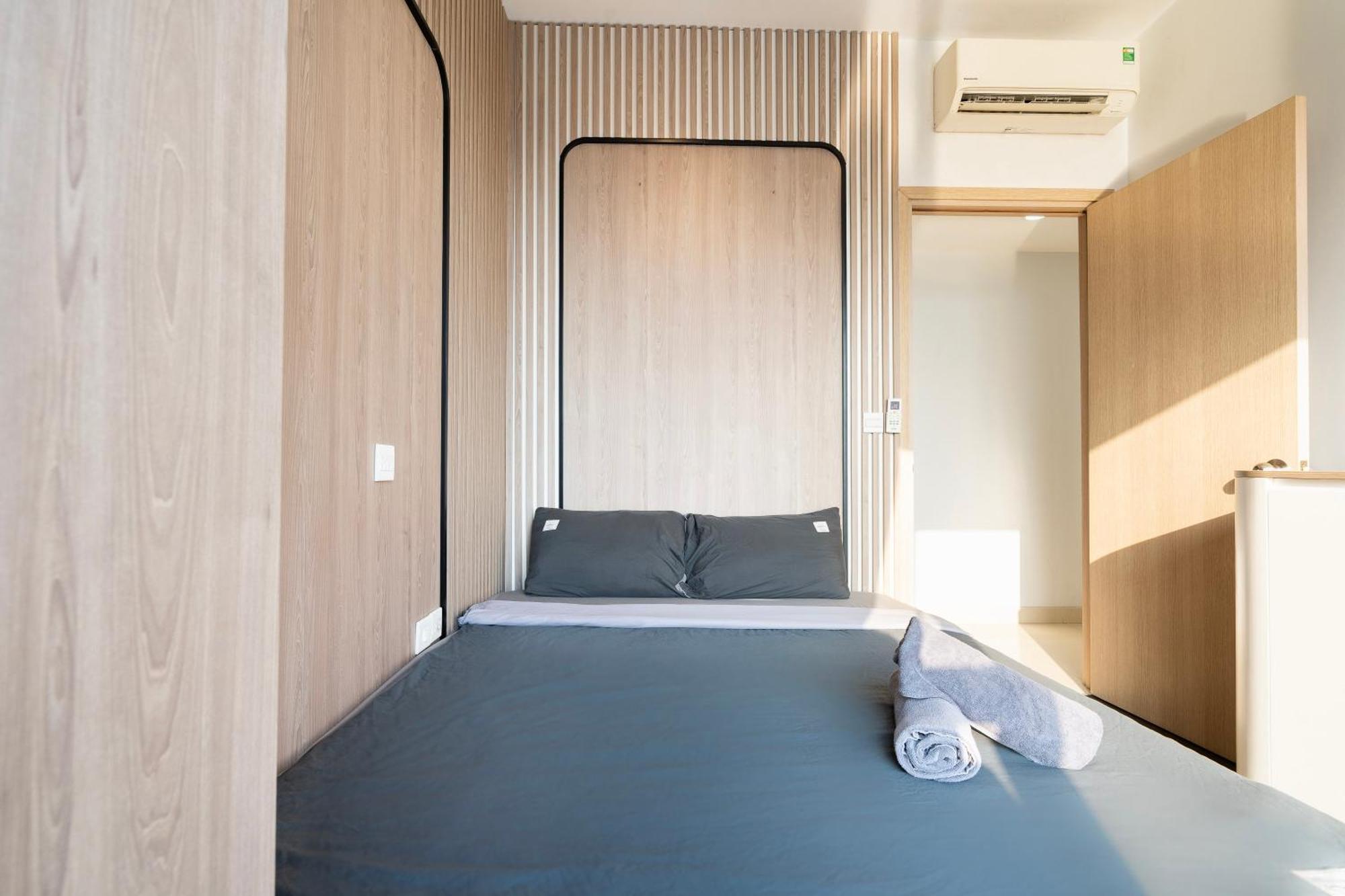 Double E Saigon Apartment In Rivergate Building Ho Chi Minh-staden Exteriör bild