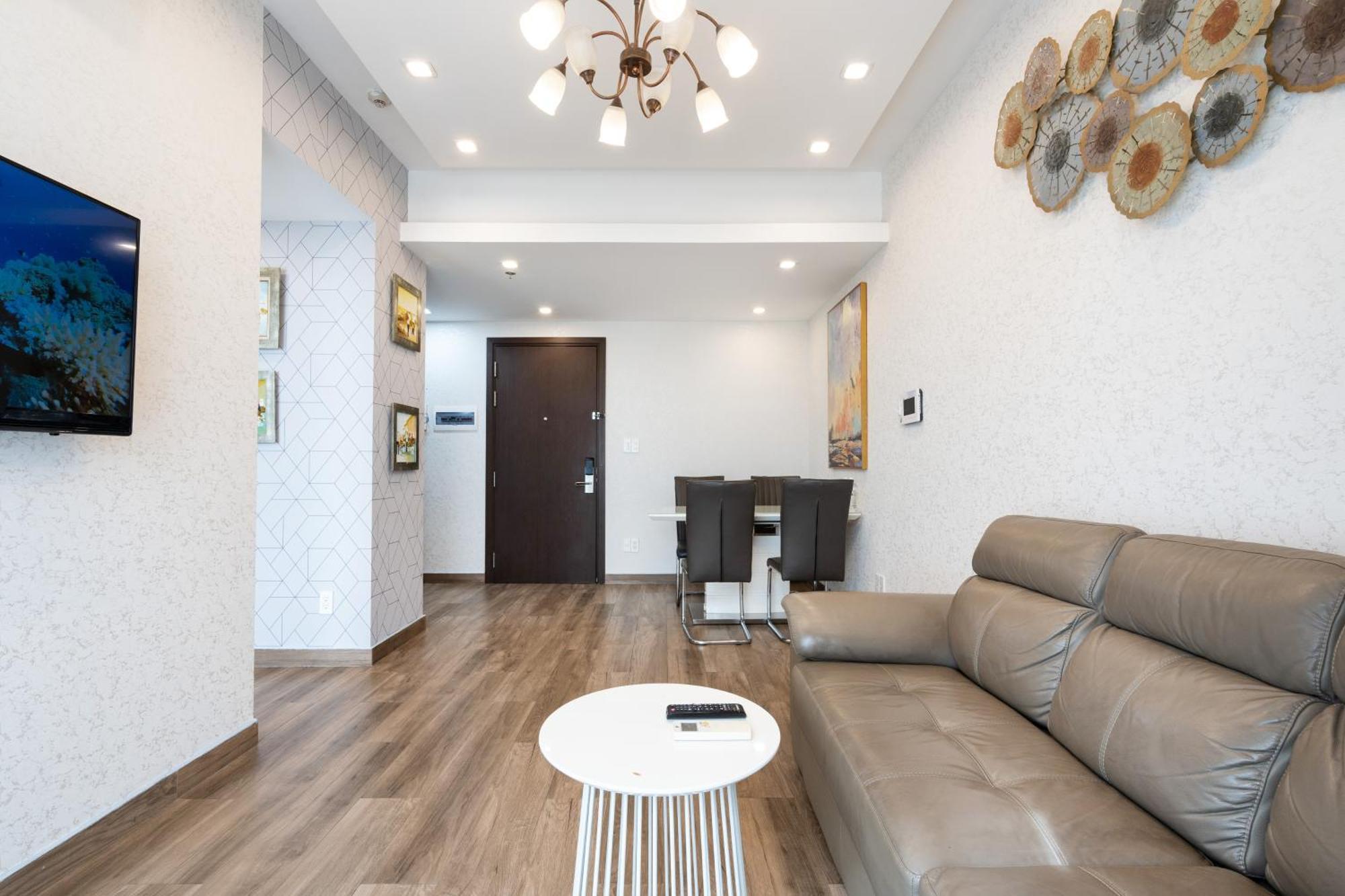 Double E Saigon Apartment In Rivergate Building Ho Chi Minh-staden Exteriör bild
