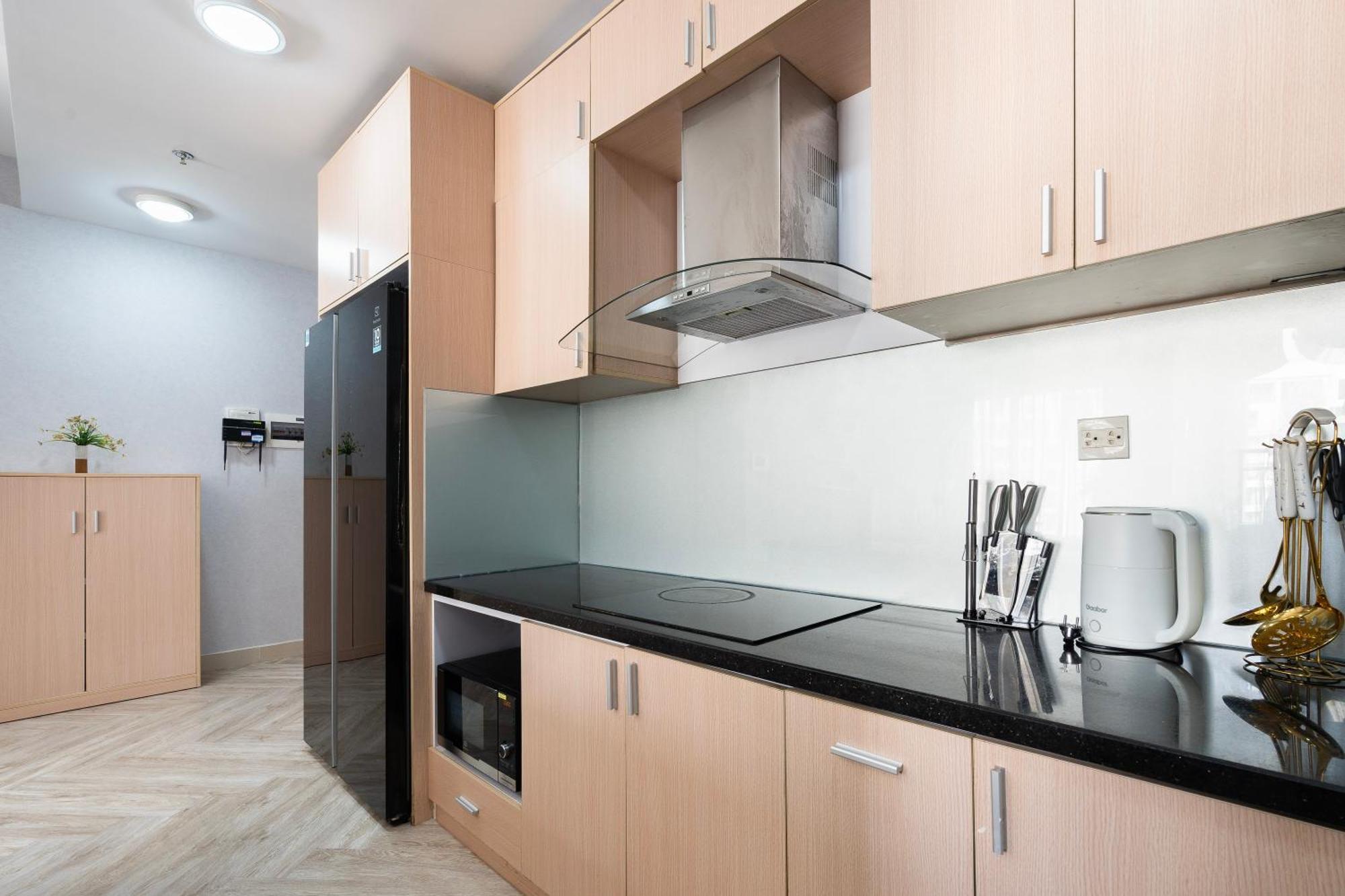 Double E Saigon Apartment In Rivergate Building Ho Chi Minh-staden Exteriör bild