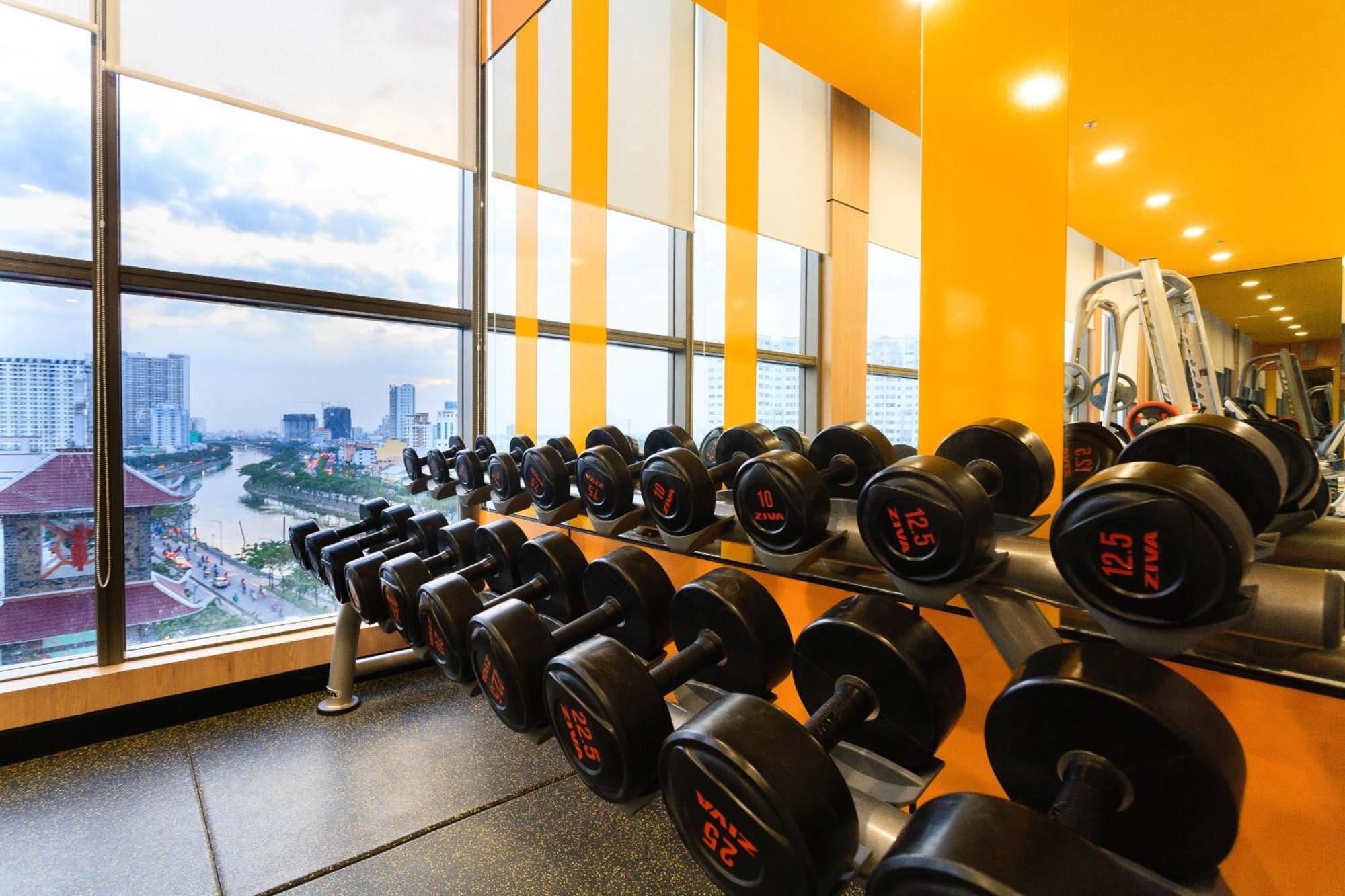 Double E Saigon Apartment In Rivergate Building Ho Chi Minh-staden Exteriör bild