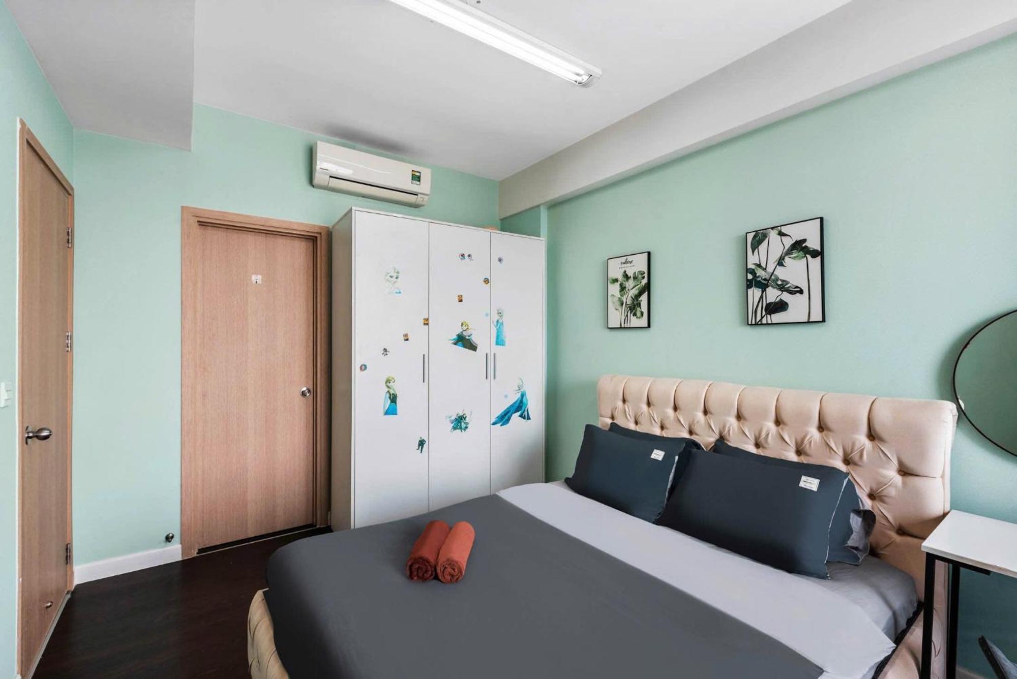 Double E Saigon Apartment In Rivergate Building Ho Chi Minh-staden Exteriör bild