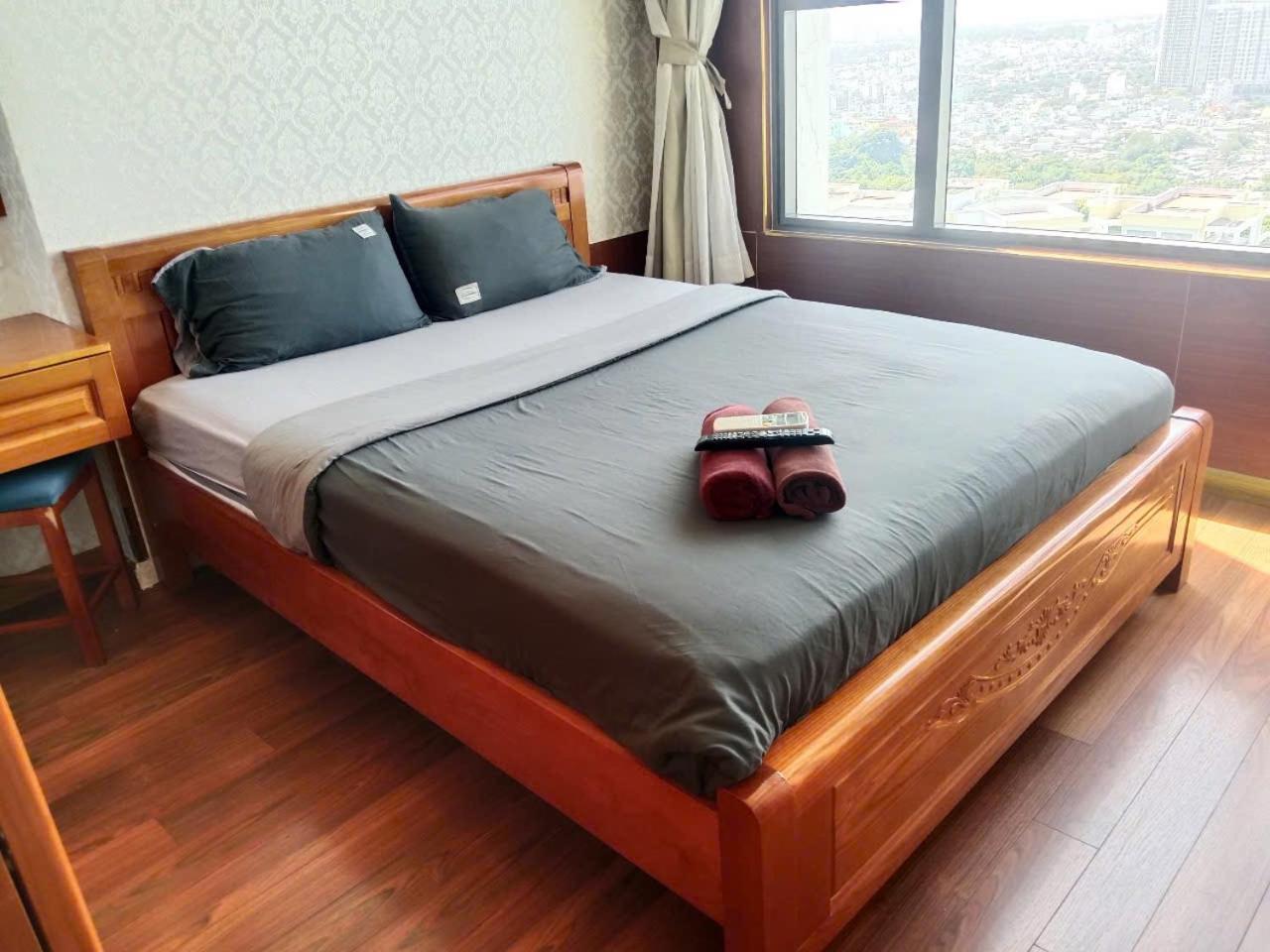 Double E Saigon Apartment In Rivergate Building Ho Chi Minh-staden Exteriör bild