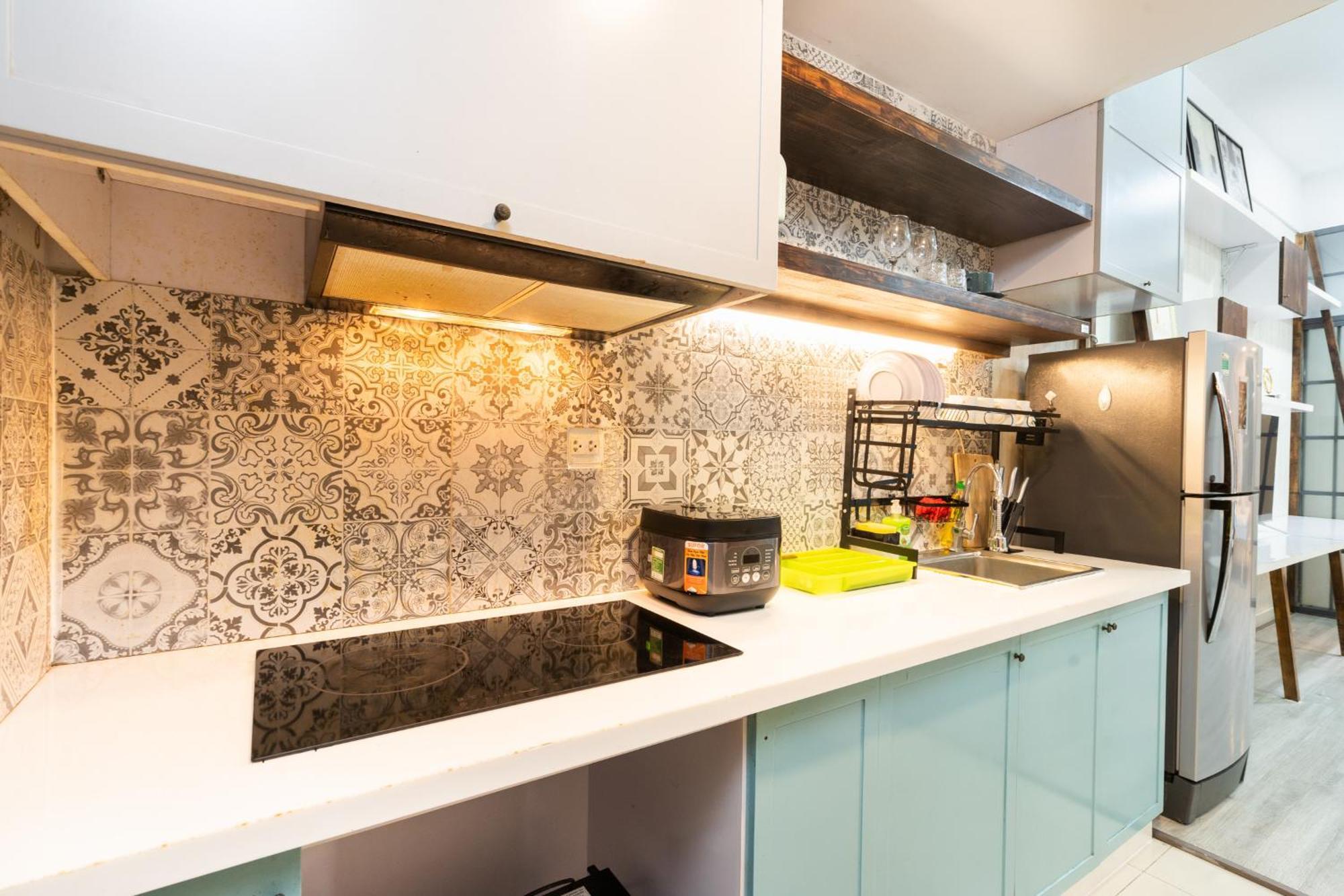 Double E Saigon Apartment In Rivergate Building Ho Chi Minh-staden Exteriör bild