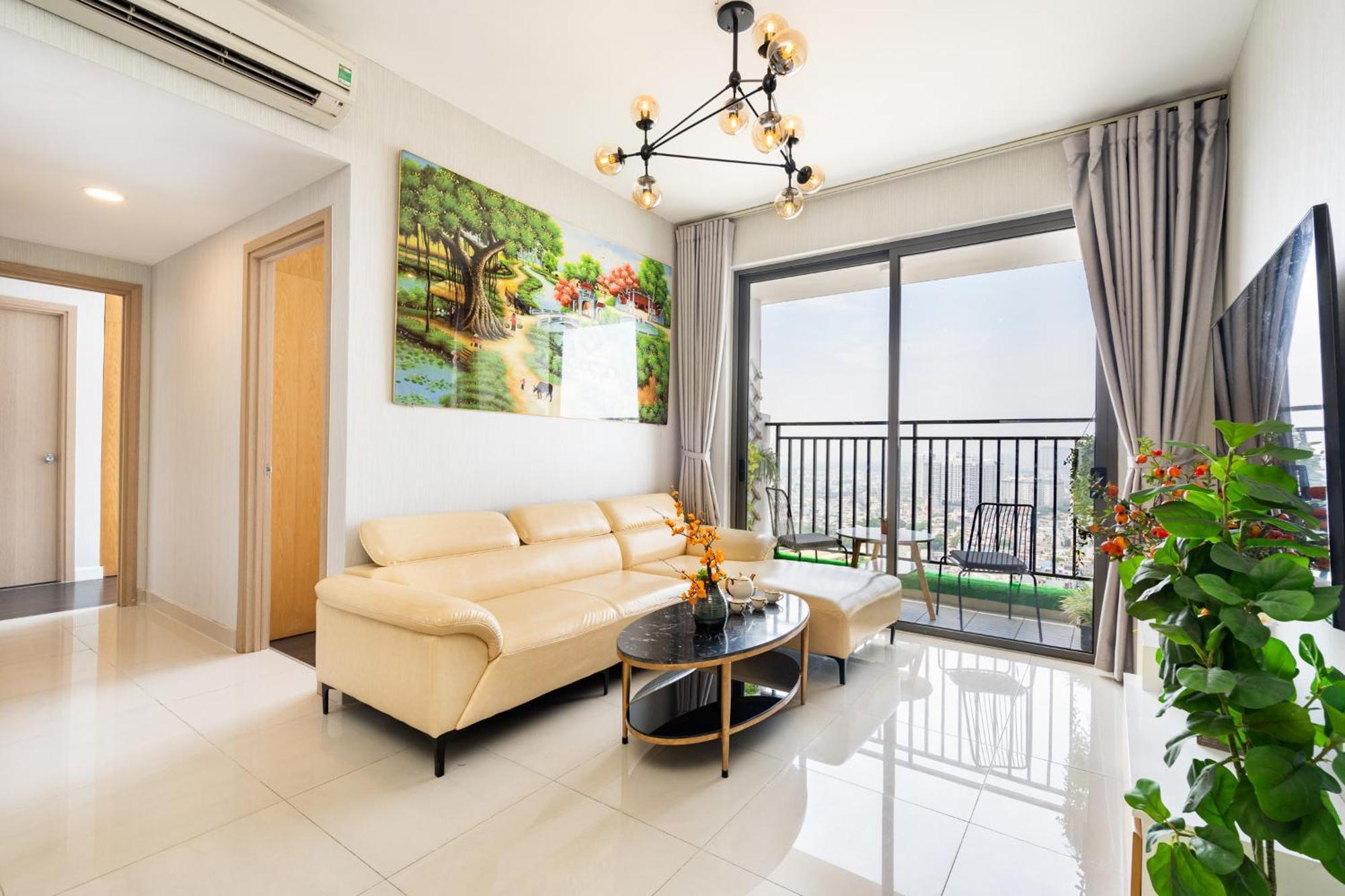 Double E Saigon Apartment In Rivergate Building Ho Chi Minh-staden Exteriör bild